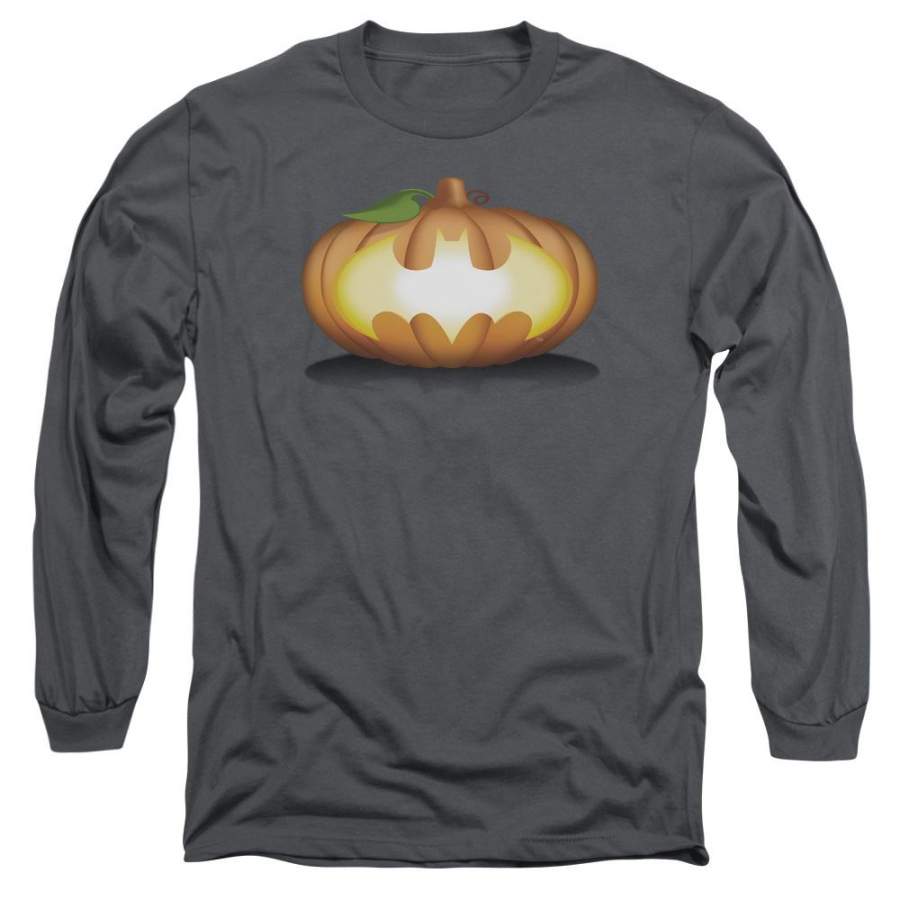 Batman – Bat Pumpkin Logo Long Sleeve Adult 18/1