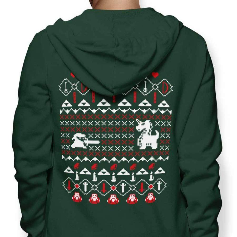 Dangerous to Go Alone at Christmas – Hoodie