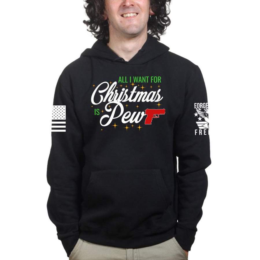 All I Want For Christmas Is Pew Hoodie