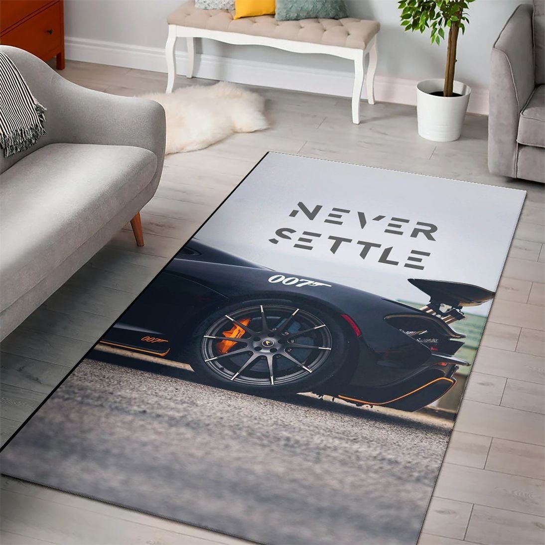 Mclaren Super Cars FN210212 Area Rug – Floor Decor The US Decor