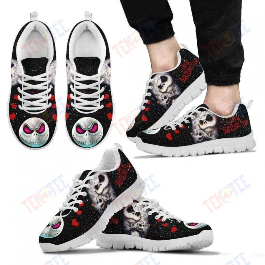 Mens Womens Jack Skellington Unisex Sneakers Trending Brand Custom Running Shoes For Men Women TDT272