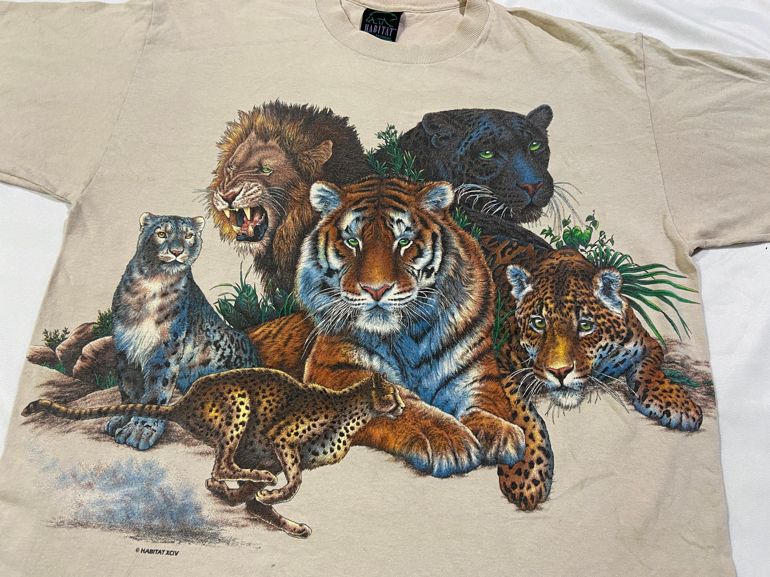 Vintage Tiger T Shirt 90S