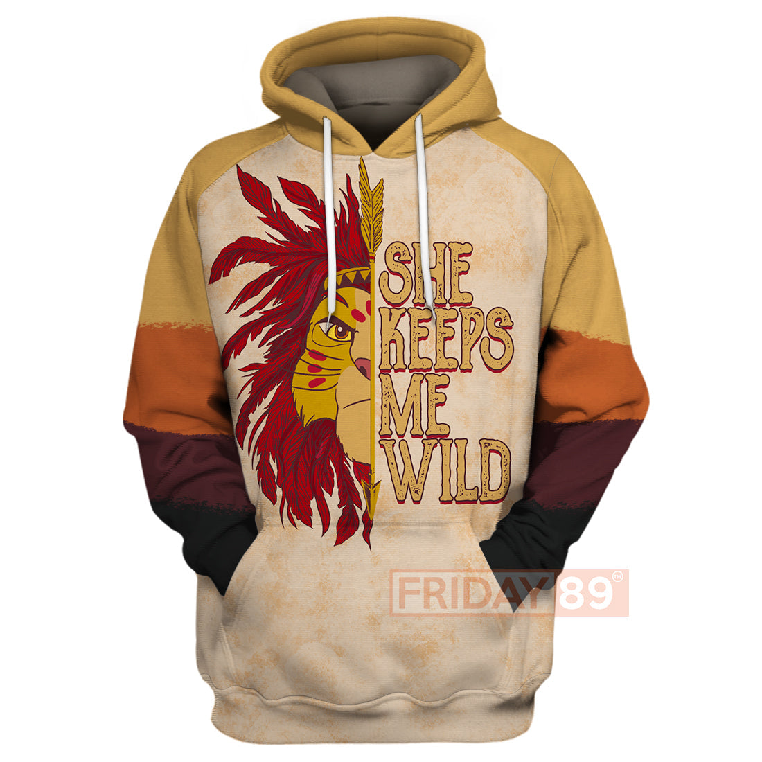 Unifinz Dn Lk T-Shirt Simba She Keeps Me Wild T-Shirt Dn Lk Hoodie Sweater Dn Lk Couple Apparel 2022