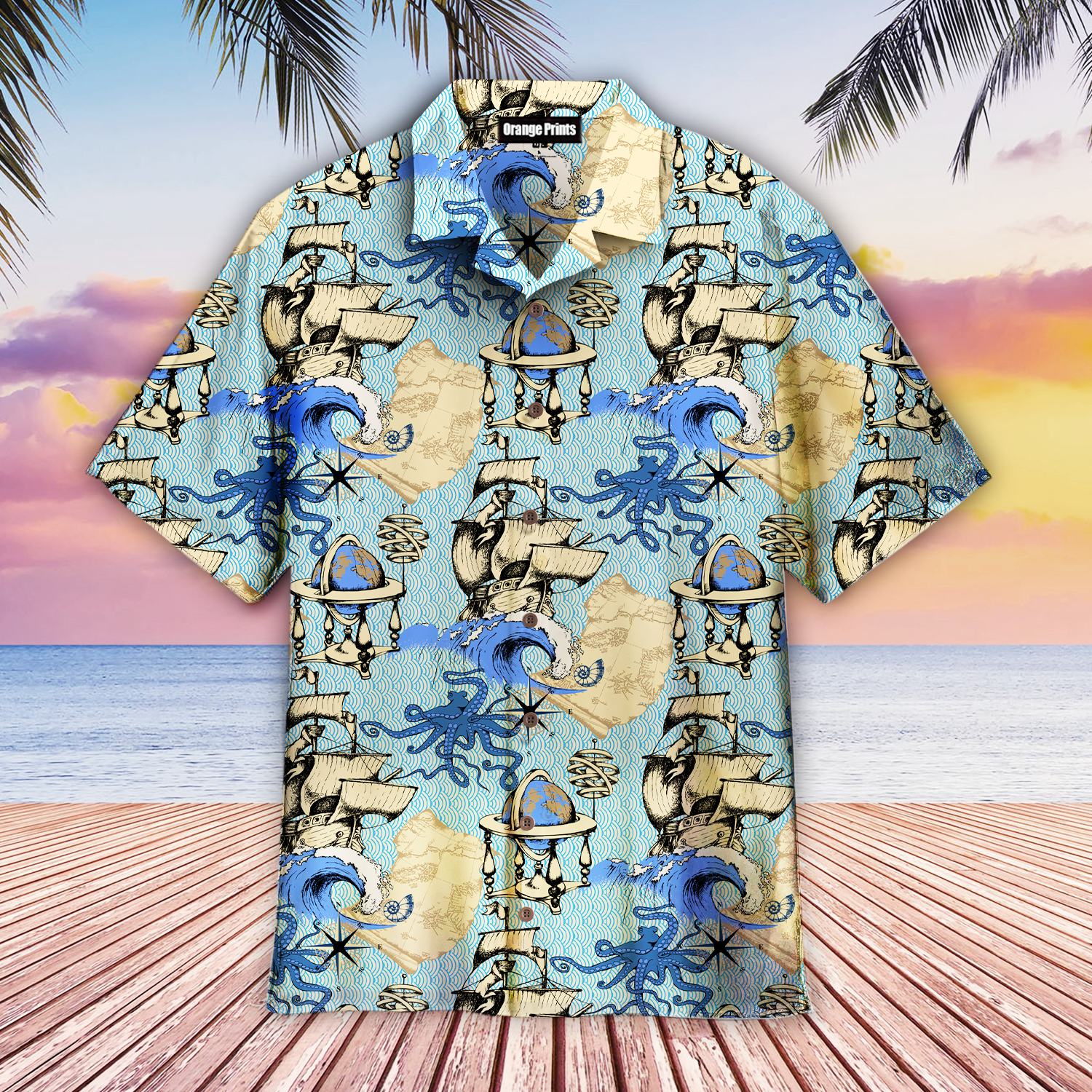 Sea Voyages Aloha Hawaii Shirts For Men Women Ha3441