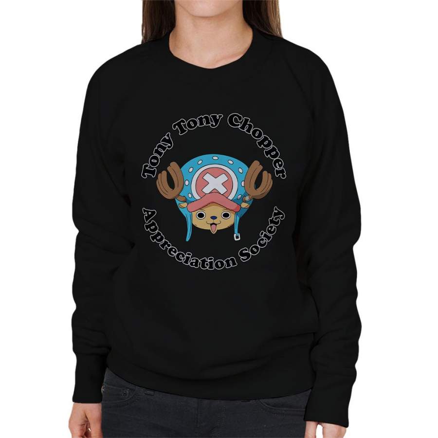 Tony Tony Chopper Appreciation Society One Piece Women’s Sweatshirt