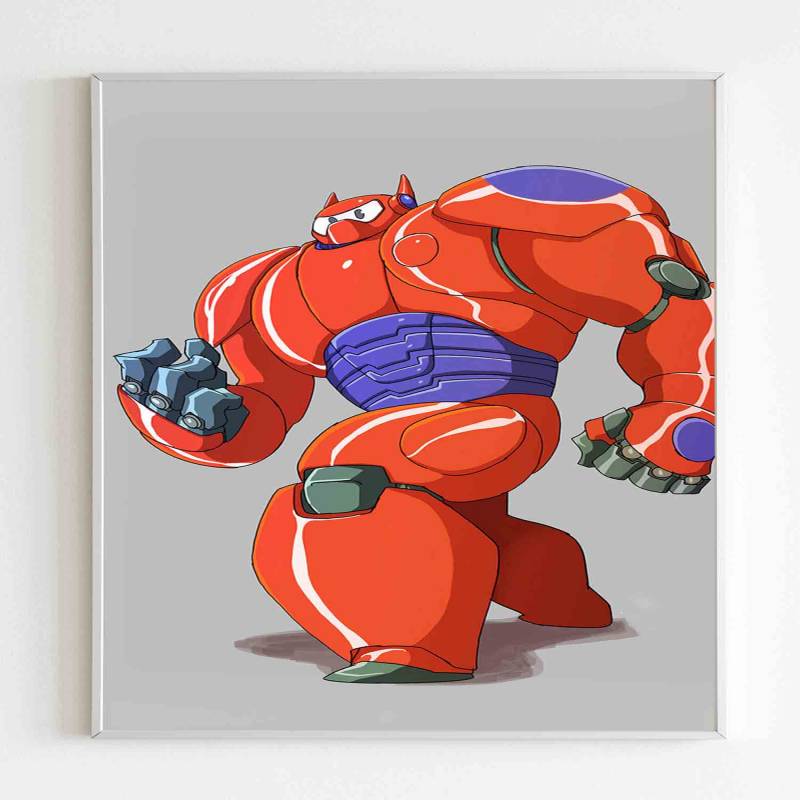 Baymax Big Hero 6 Poster Poster Art Design 