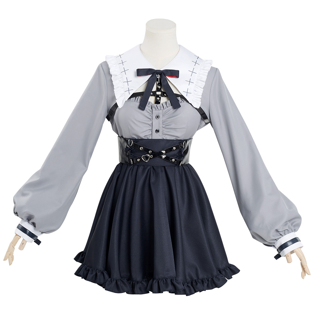 Vtuber Kuzuha Sanya Cosplay Costume Women Dress Outfits Halloween Carnival Suit Asia Size alx