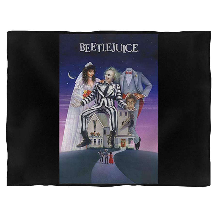 Beetlejuice The Ghost With The Most Michael Keaton Blanket