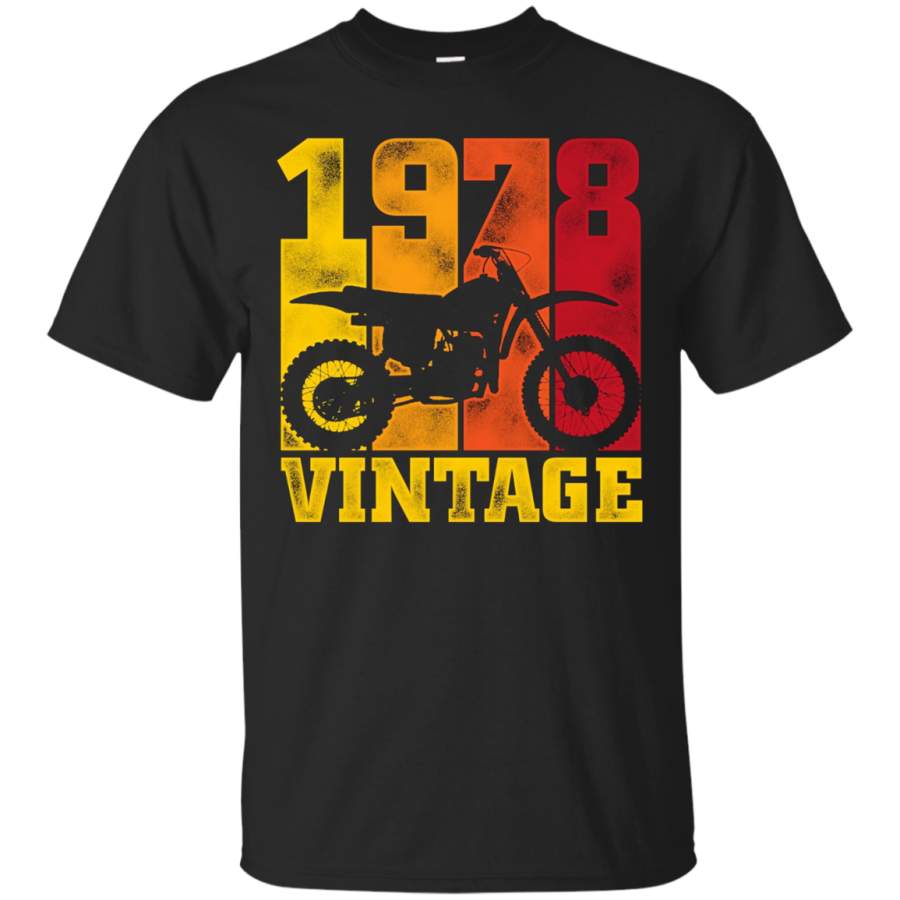 Vintage 1978 MX birthday t-shirt for man or woman turning 40