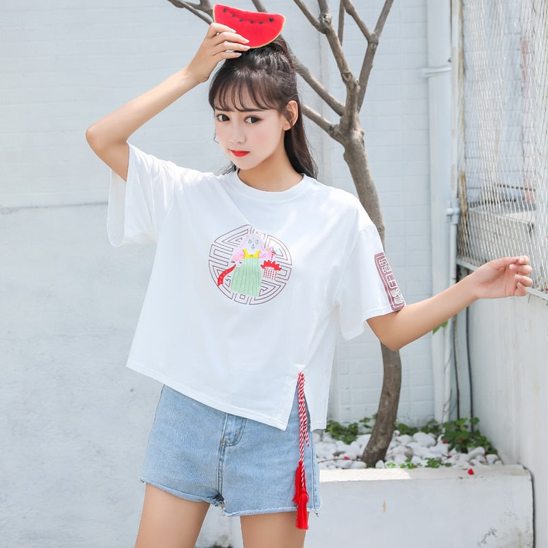 “Hanbok Bunny” T-Shirt