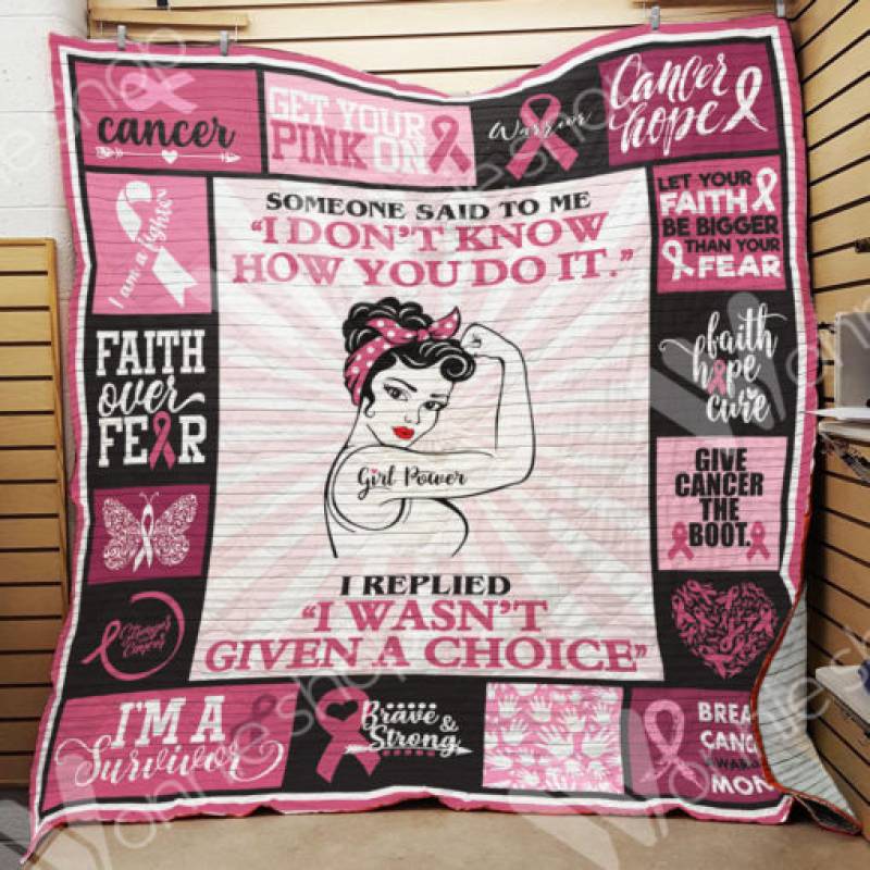 Breast Cancer Blanket SEP2302 87O58