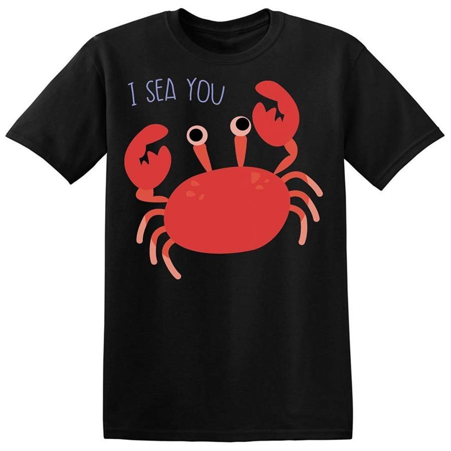 I Sea You Snappy Crab Men’S T-Shirt Short Sleeve T-Shirt