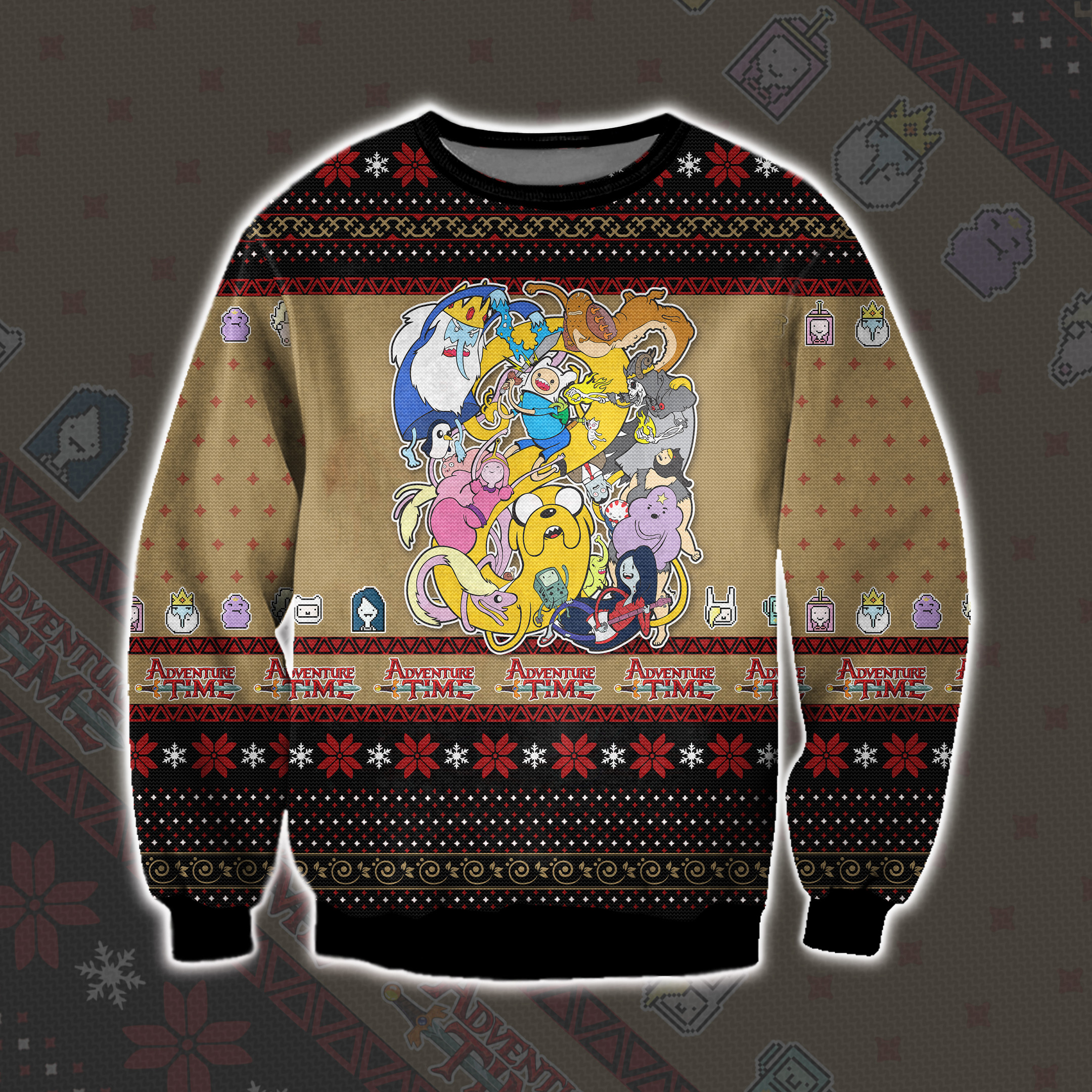 Adventure Time Ugly Christmas Sweater