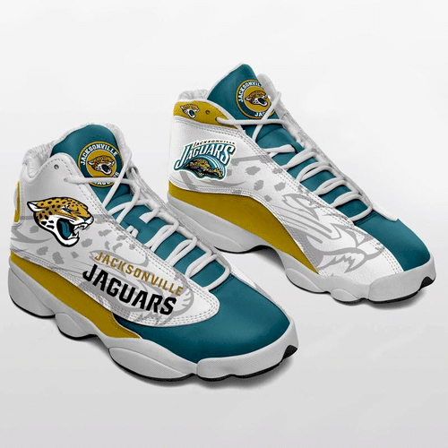 Jacksonville Jaguar Custom Air Jordan 13 Sneaker Custom Sport Runing Shoes