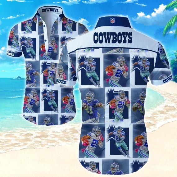 Great Dallas Cowboys Hawaii Short Sleeves Shirt For Big Fans Ha62119