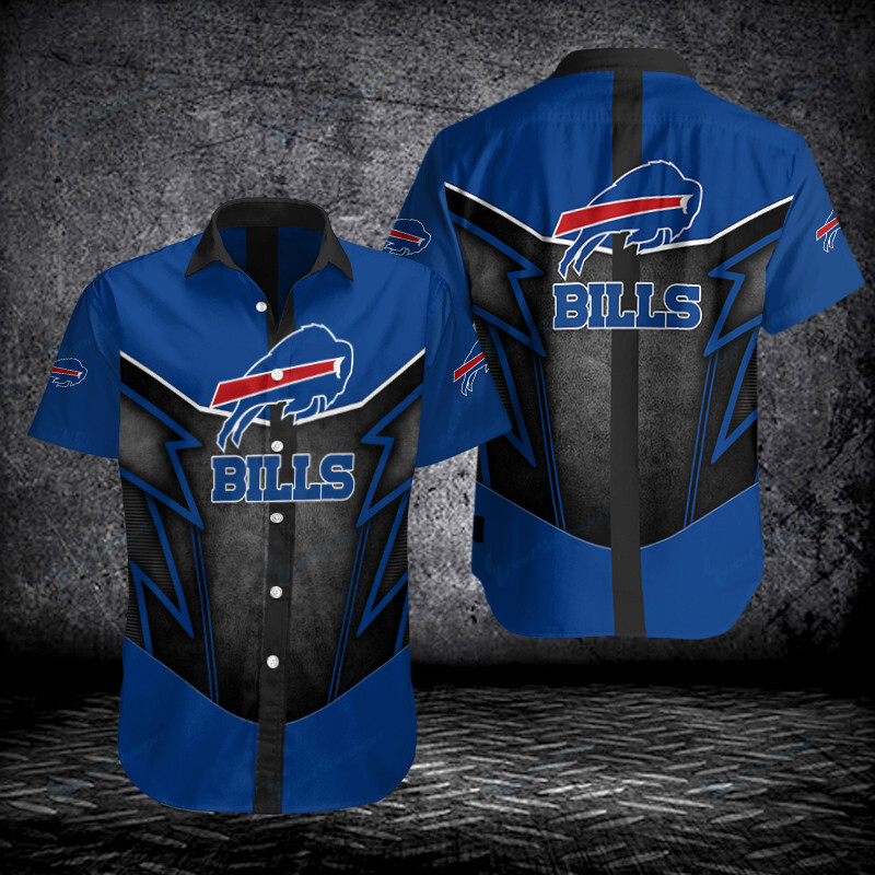 Buffalo Bills Button Shirts Bg324