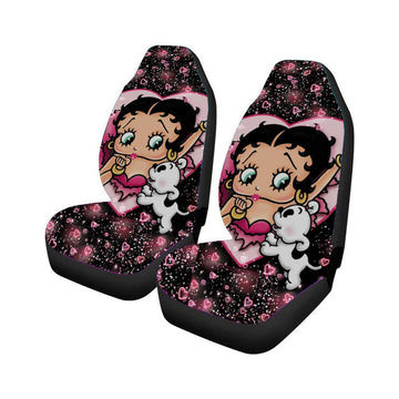 Betty Boop Pink Car Seat Covers