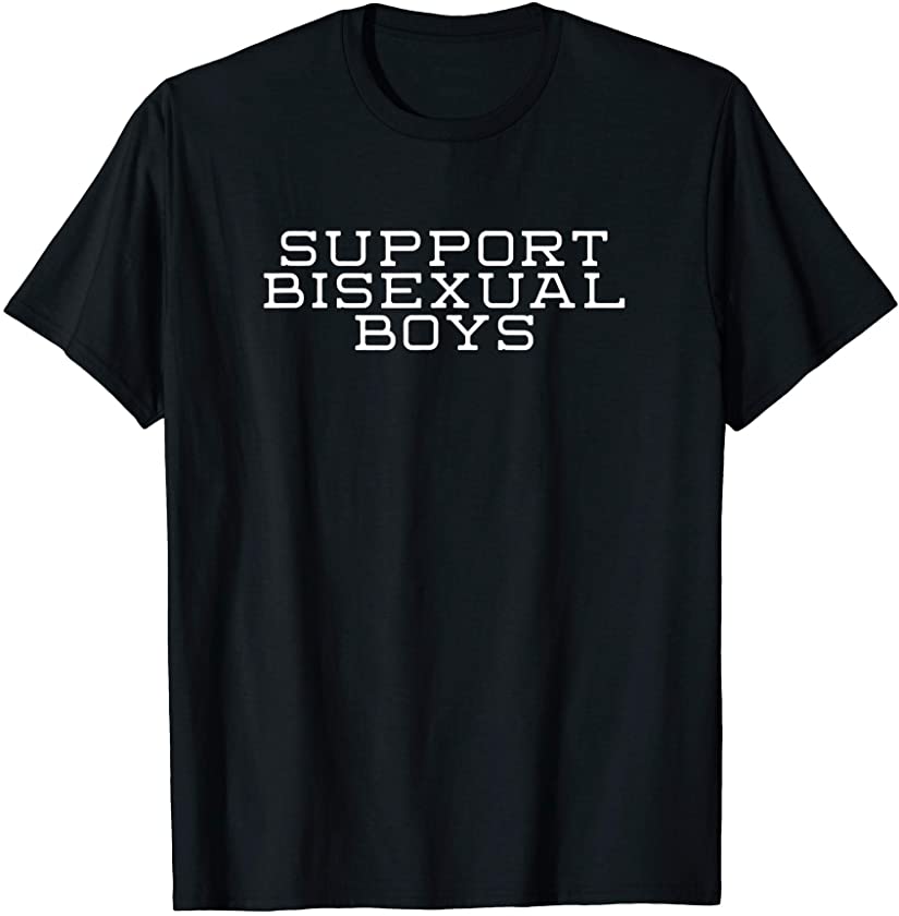 Support Bisexual Boys T-Shirt