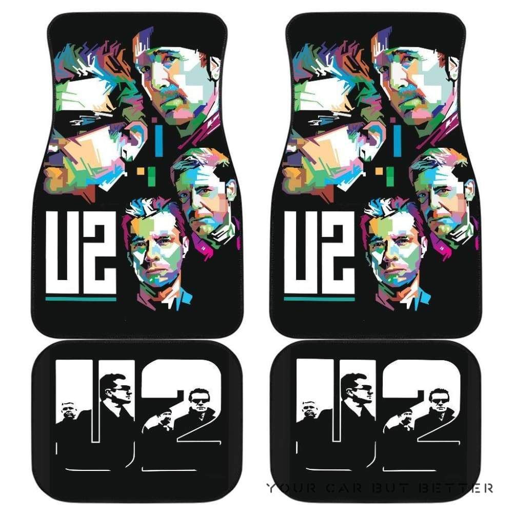 U2 Car Mats Personalized Car Seat Floor Mat Custom Print