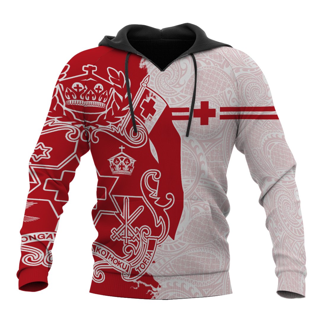 Tonga Polynesian Sport Red All Over Print