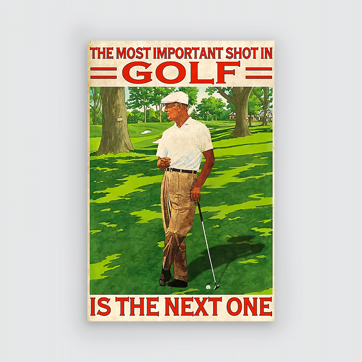 GOLF POSTER - BQD-GPOS0603B03 - Poster Art Design