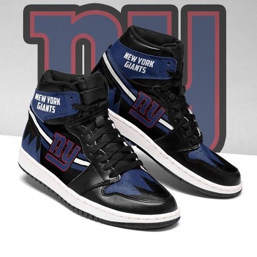 New York Giants Jordan Sneakers For Fan High Top Custom Shoes Jordan Sneaker