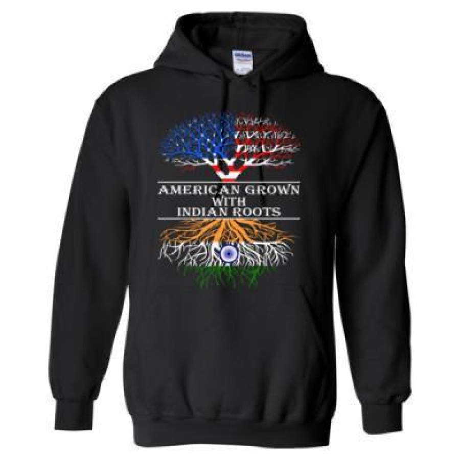 AGR American Grown With Indian Roots – Heavy Blend™ Hooded Sweatshirt