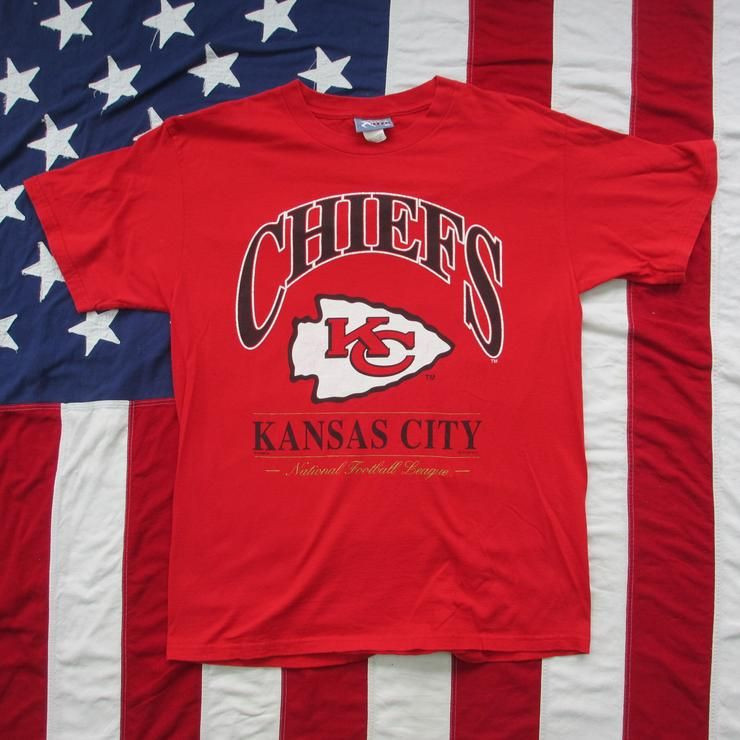 Vintage 1990 S Kansas City Chiefs Logo Shirt