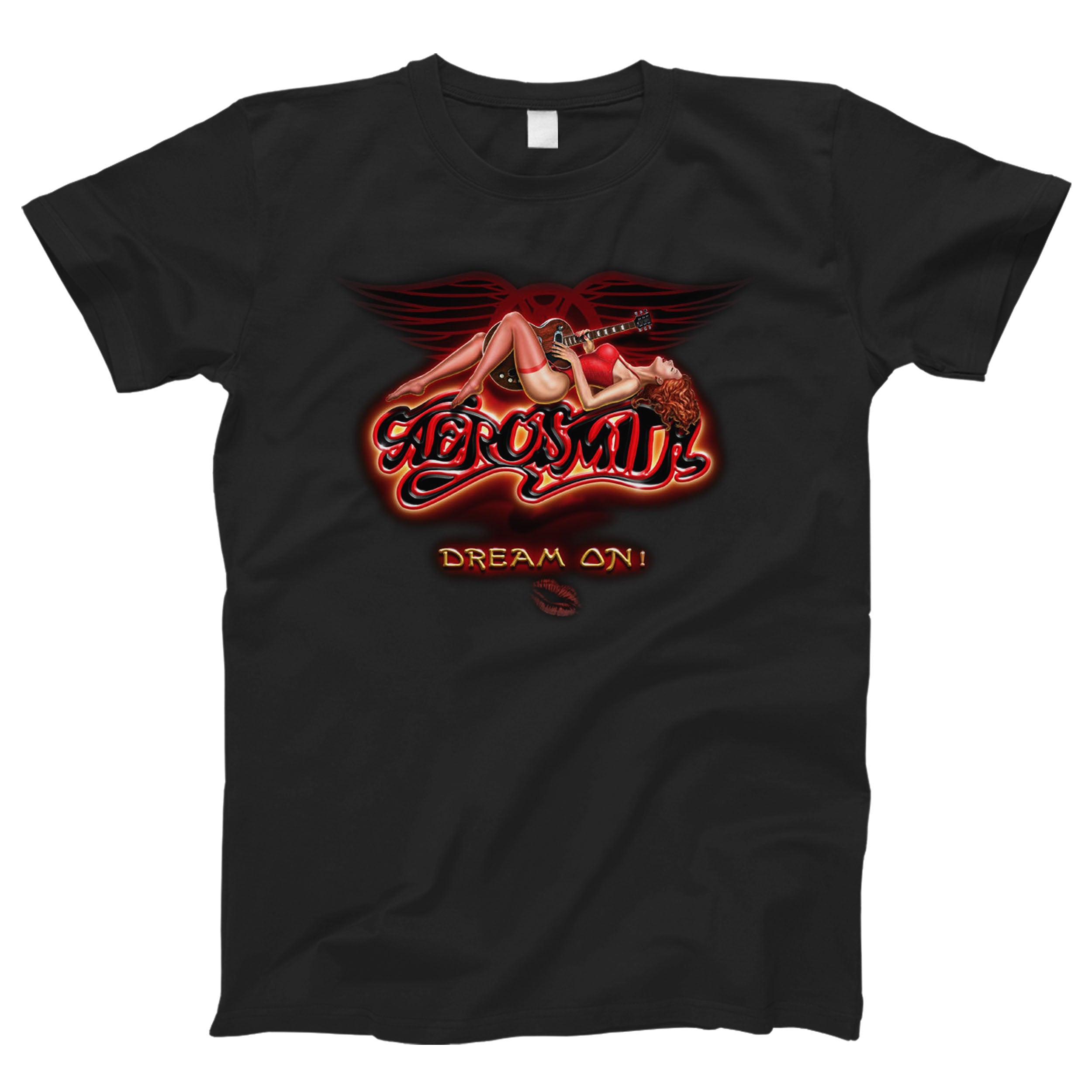 Aerosmith Dream On Girl Cover Man’s Tee T-Shirt