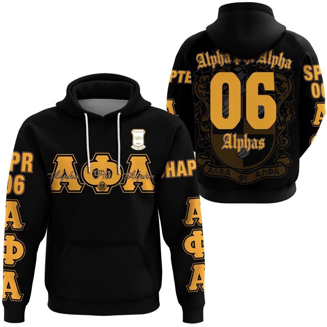 Fraternity Hoodie – Alpha Phi Alpha Life Member Hoodie