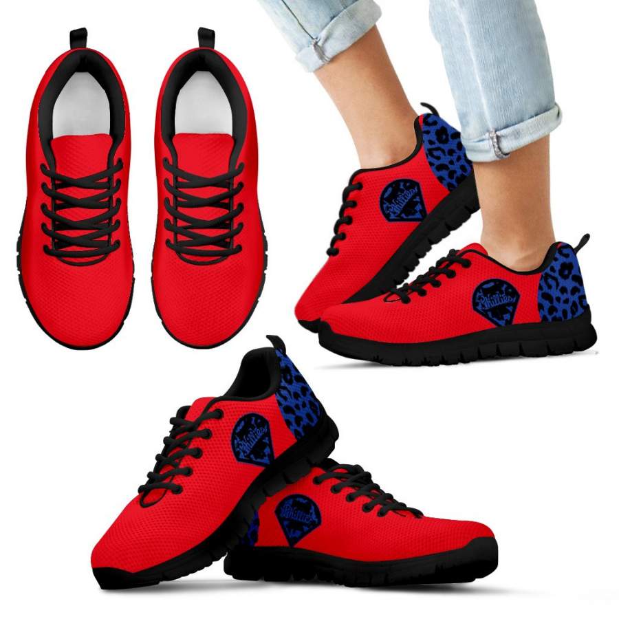 Cheetah Pattern Fabulous Philadelphia Phillies Sneakers