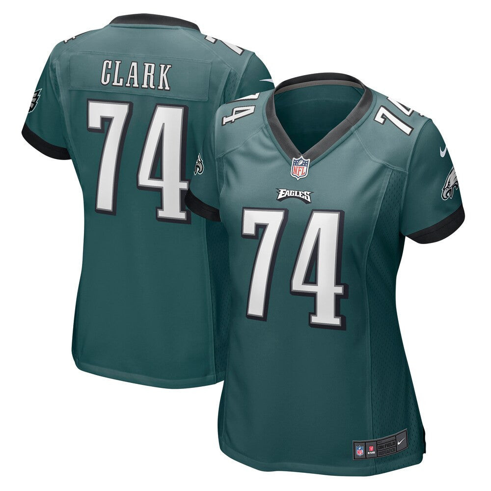 Women’S Philadelphia Eagles Le’Raven Clark Nike Midnight Green Game Jersey