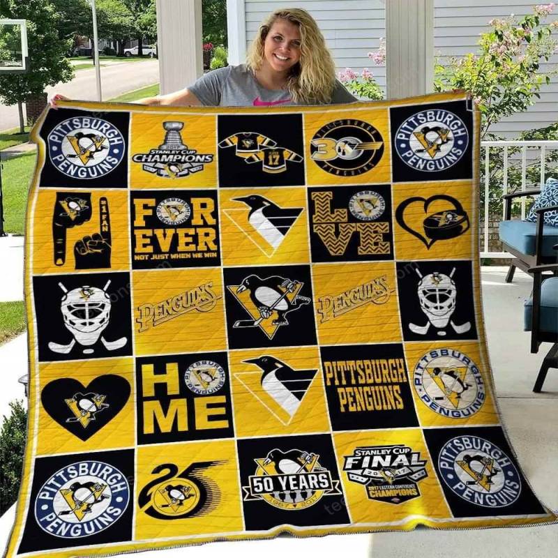 Pittsburgh Penguins Ver2 Blanket TH2906 Quilt