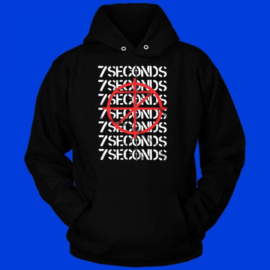 7 Seconds Scope Logo Men’S Hoodie
