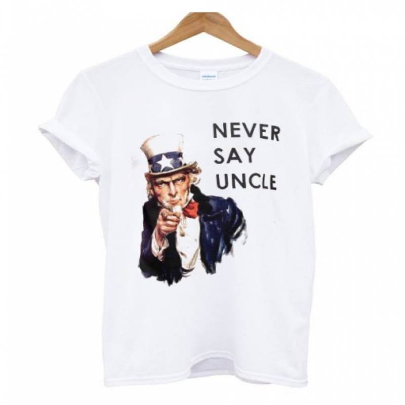 Never Say Uncle America T-Shirt