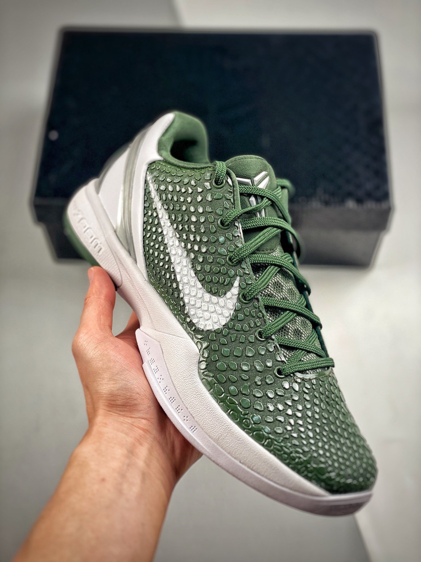 Nike Kobe 6 PE Green White 5338412