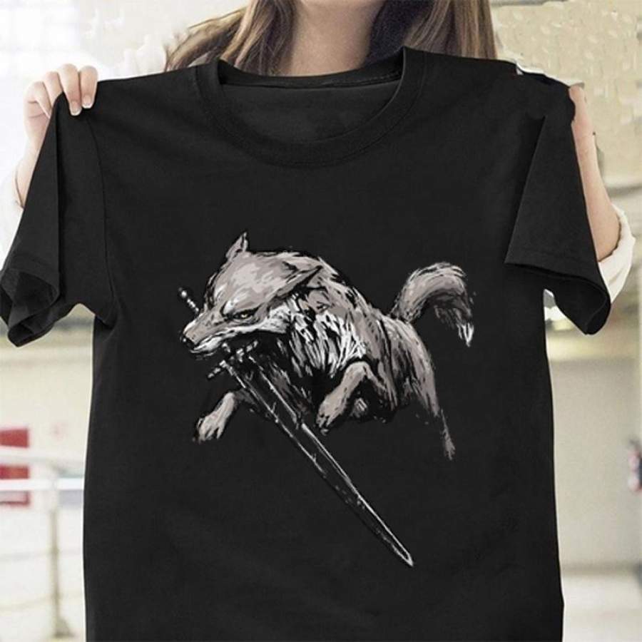 2019 New Fashion Viking Wolf T Shirt