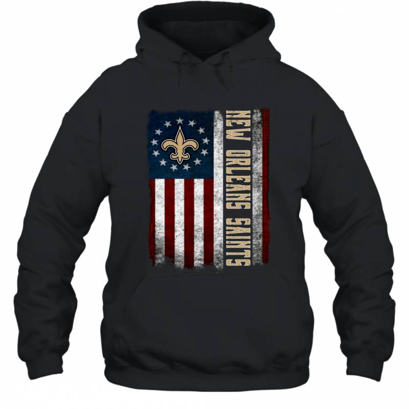 New Orleans Saints Betsy Ross Flag Hoodie