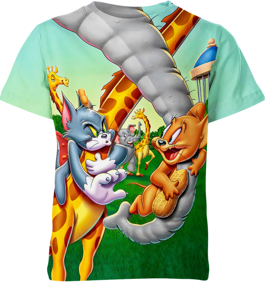 Tom And Jerry In The Zoo Shirt