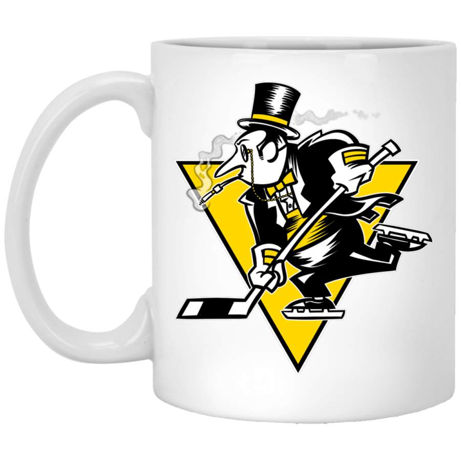 Go! Penguin GO! (yellow) Mug 11 oz. White Mug