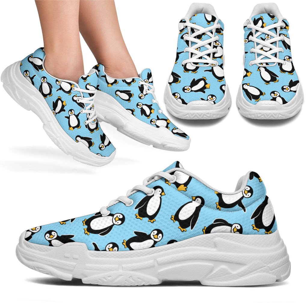 Penguin Happy Print Chunky Sneaker Art 67