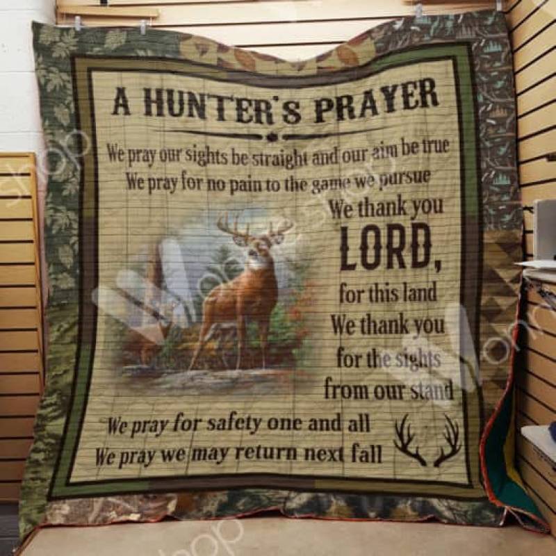 Deer Hunting A2401 85O35 Blanket