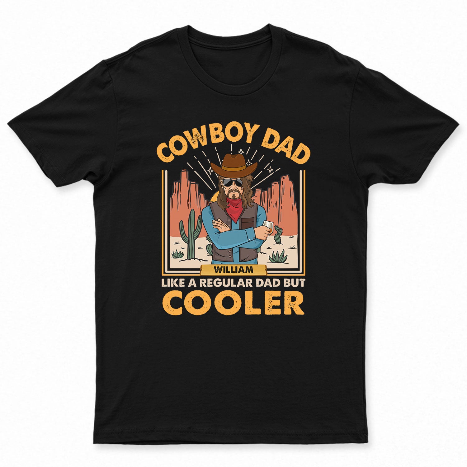 I Have Two Titles Dad And Cowboys Fan – Gift For Father – Personalized Custom T Shirt