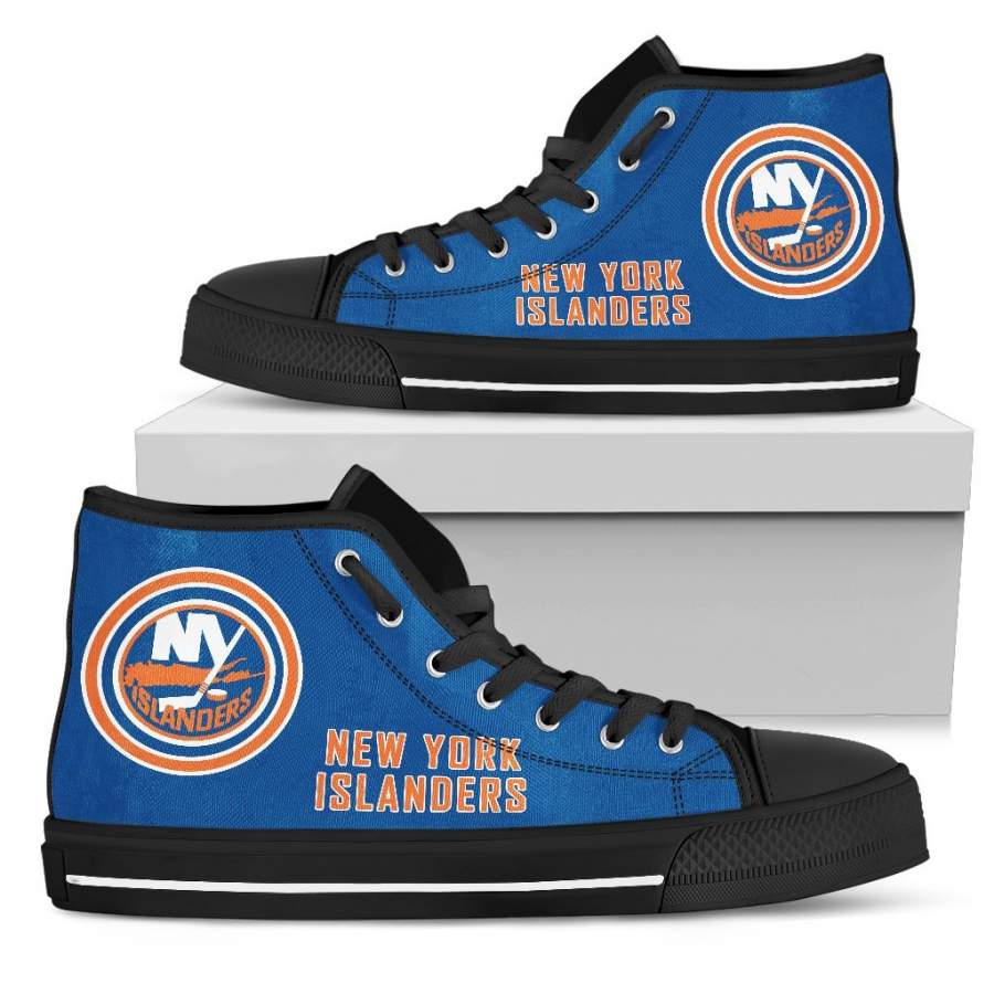 Circle Logo New York Islanders High Top Shoes