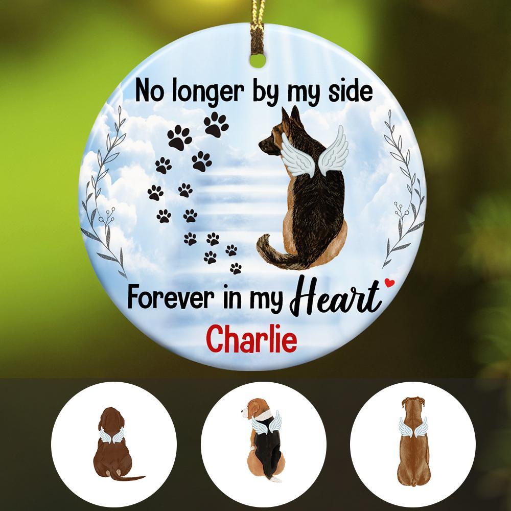 Personalized Dog Memorial  Ornament Ob171 26O34