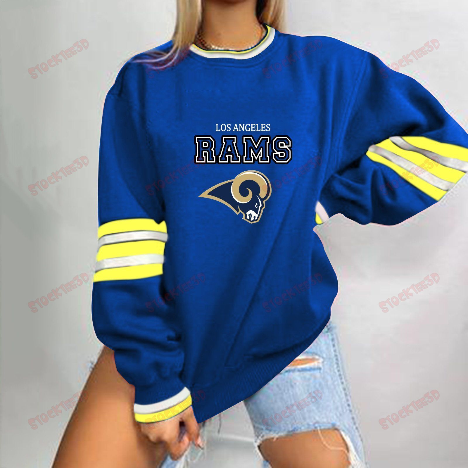 Los Angles Rams 3D Printed Sweater