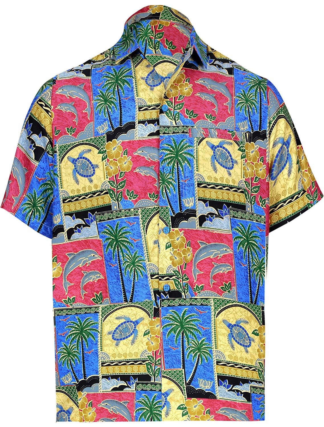 Floral Blue Amazing Design Hawaii Shirt Ha13837