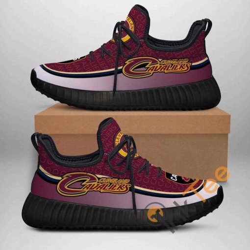 Cleveland Cavaliers No 376 Custom Shoes Personalized Name Yeezy Sneakers