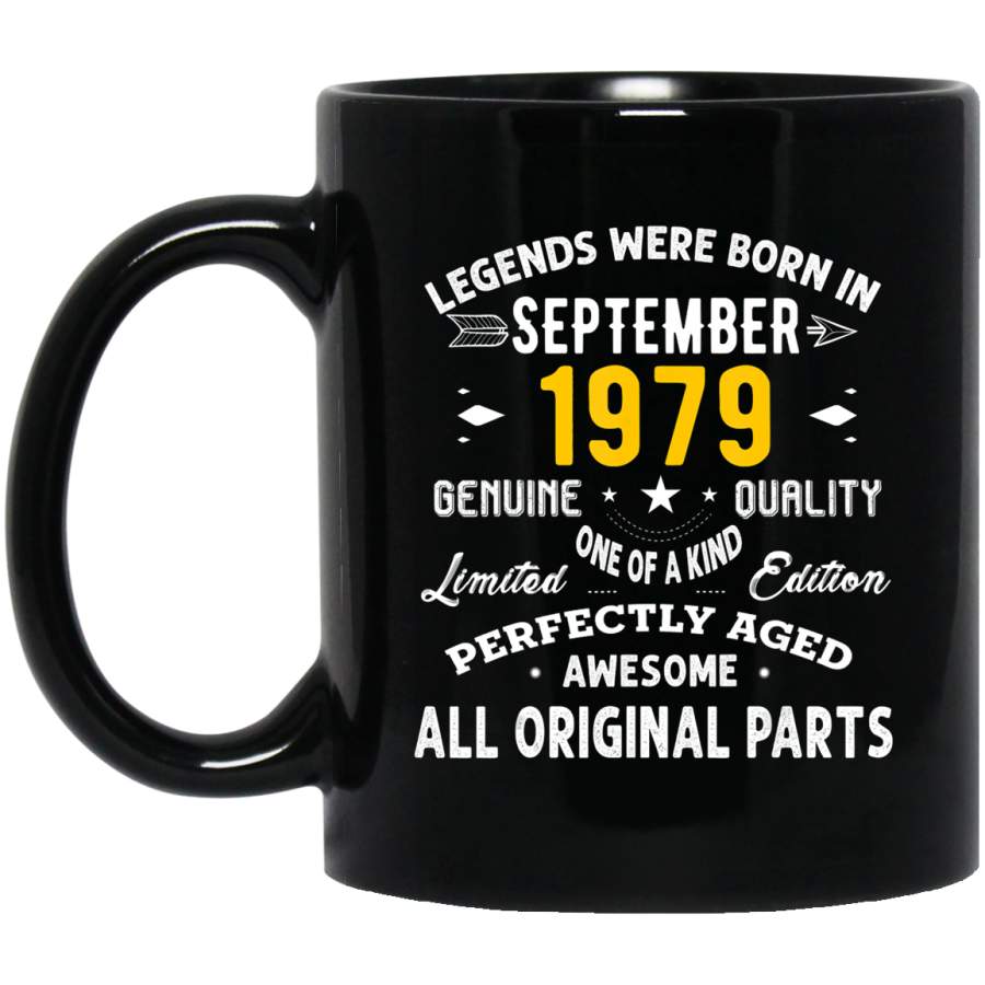 Vintage September 1979 Birthday Gift For 40 Yrs Old M2 Coffee Mug