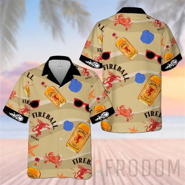 Summer Seafood Fireball Hawaii Shirts For Men And Women Ha44615